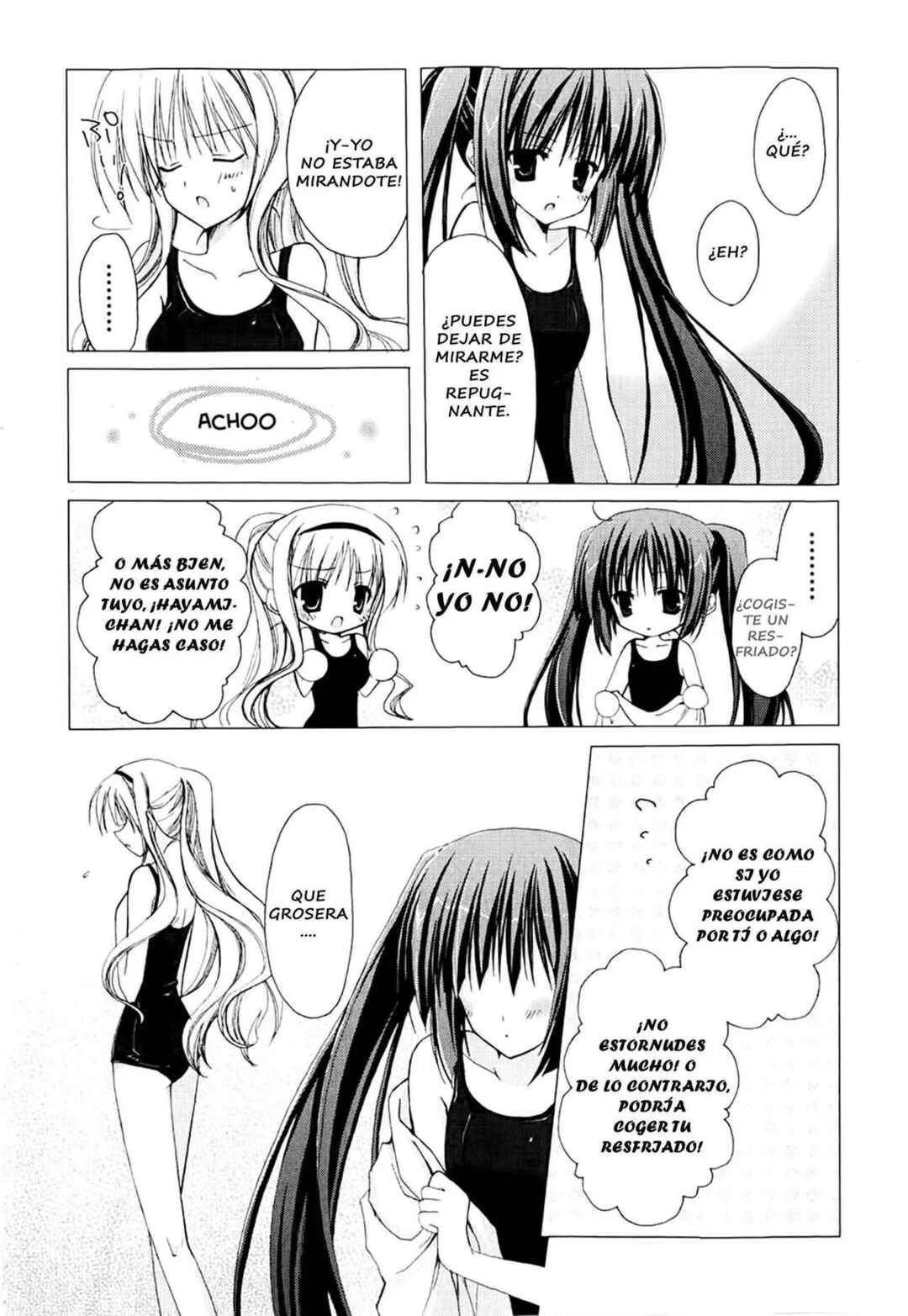H₂O - Footprints in the Sand Capítulo 5: Esas dos - Page 4