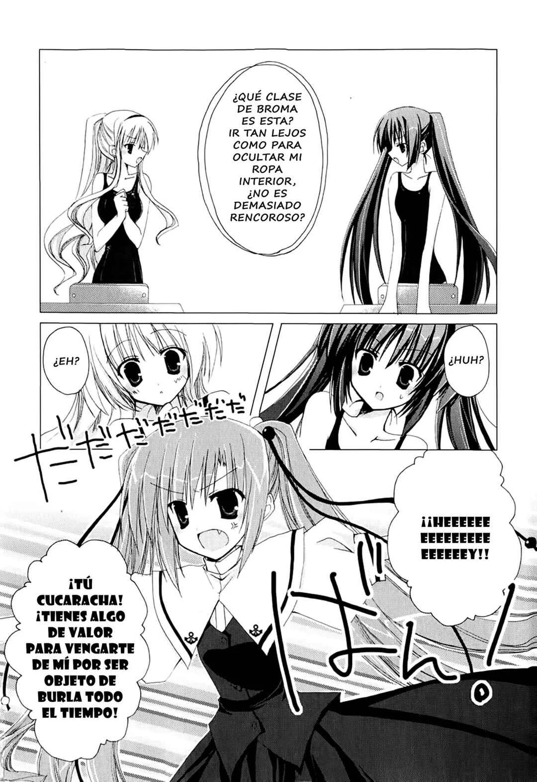 H₂O - Footprints in the Sand Capítulo 5: Esas dos - Page 6