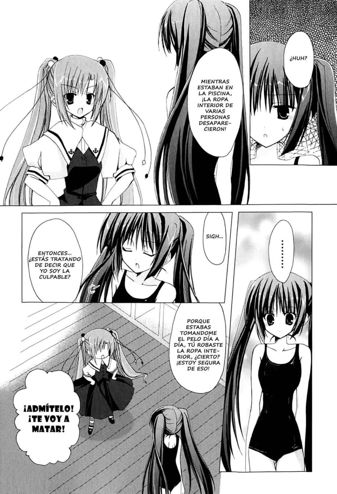 H₂O - Footprints in the Sand Capítulo 5: Esas dos - Page 7