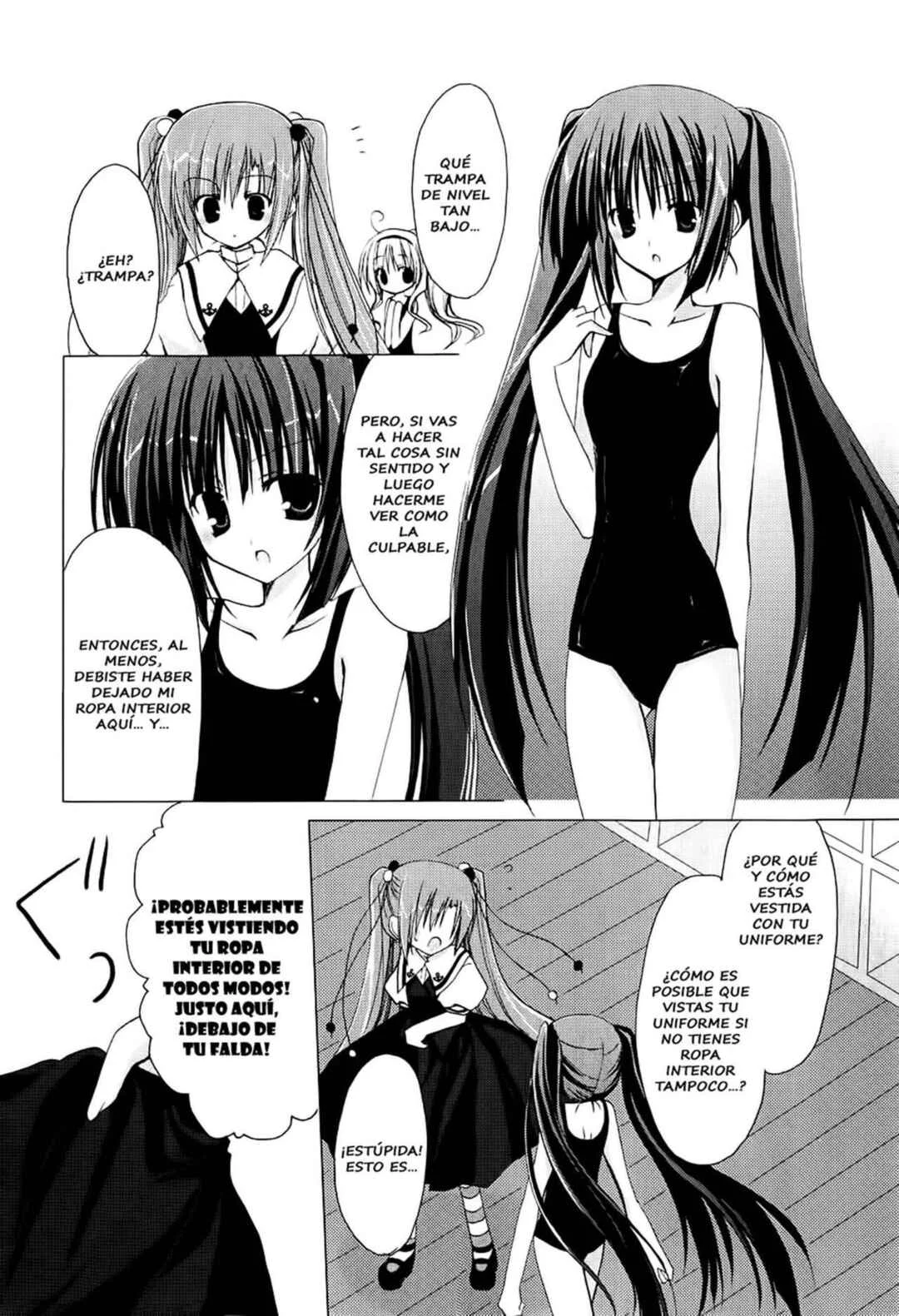 H₂O - Footprints in the Sand Capítulo 5: Esas dos - Page 9