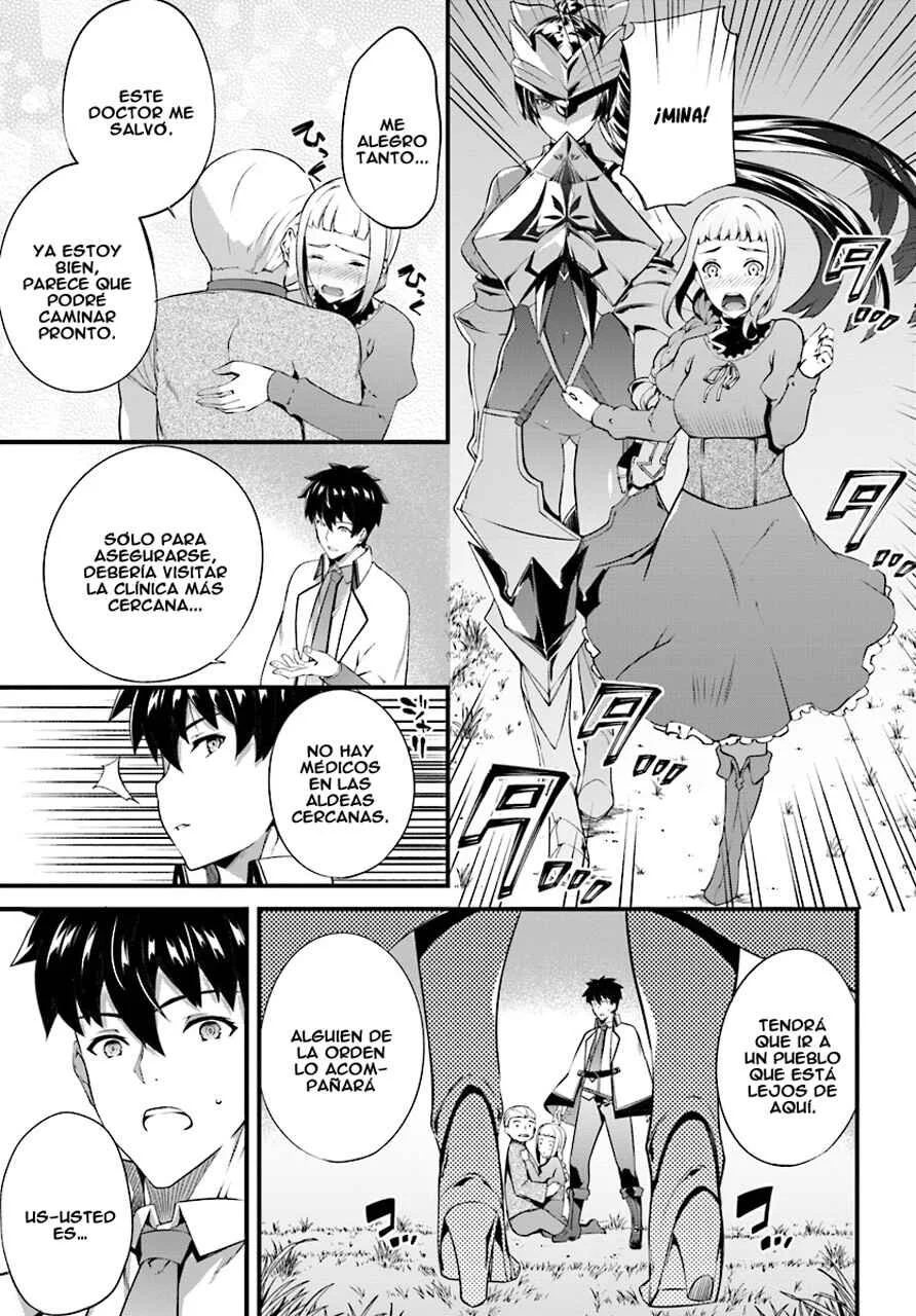 Hagure Seirei Ino Shinsatsu Kiroku ~ Seijo Kishi-dan to Iyashi no Kamiwaza ~ Capítulo 4 - Page 8