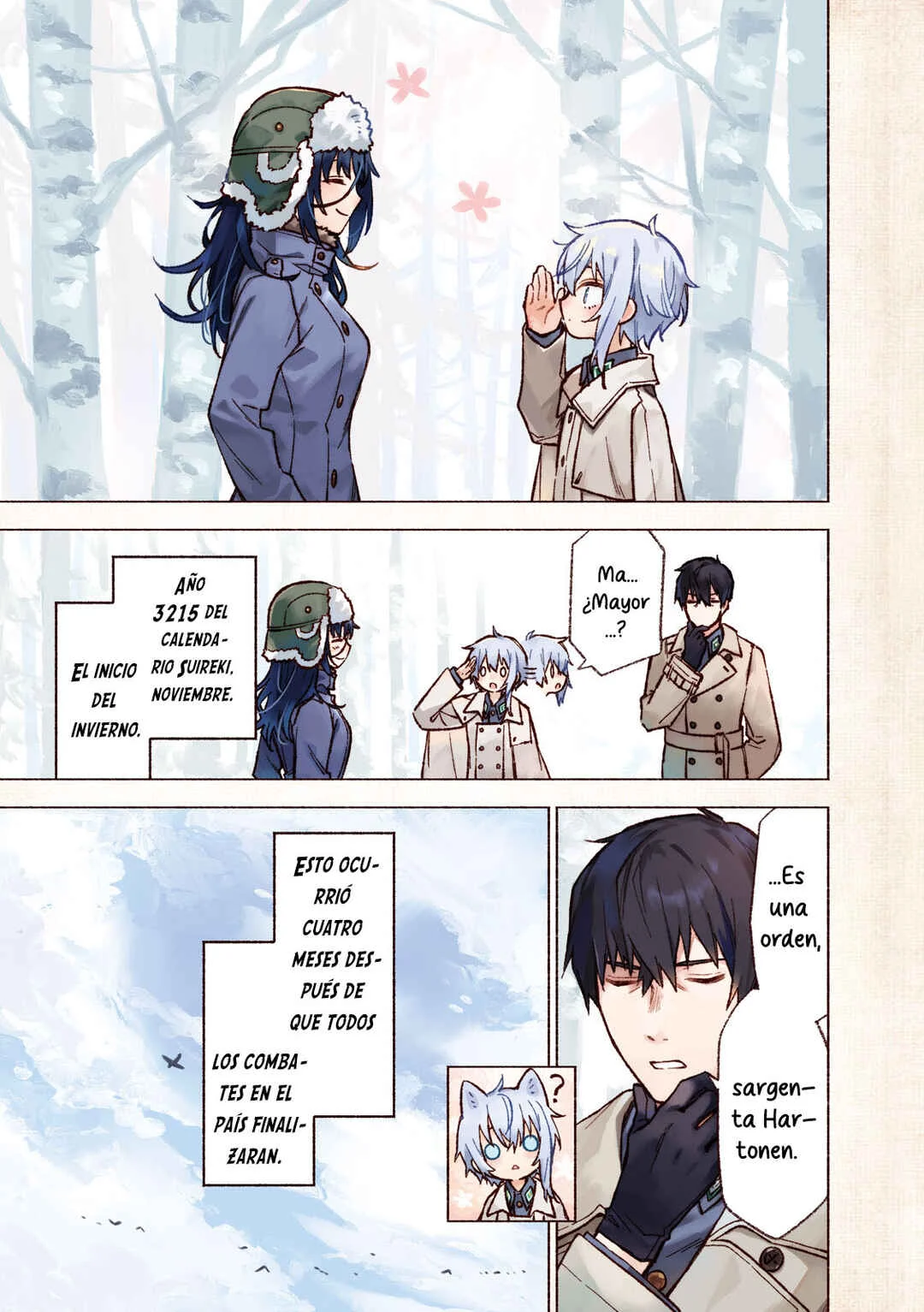 Hai to Gin no Hane Capítulo 1: Los dos en la casa - Page 4
