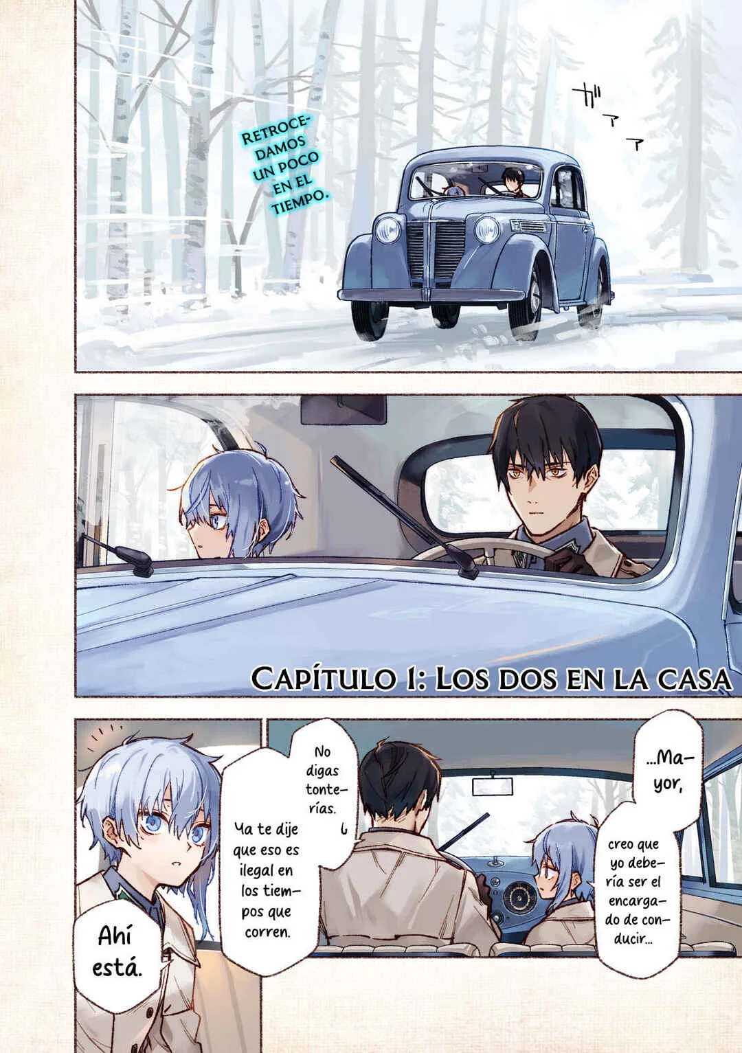 Hai to Gin no Hane Capítulo 1: Los dos en la casa - Page 6