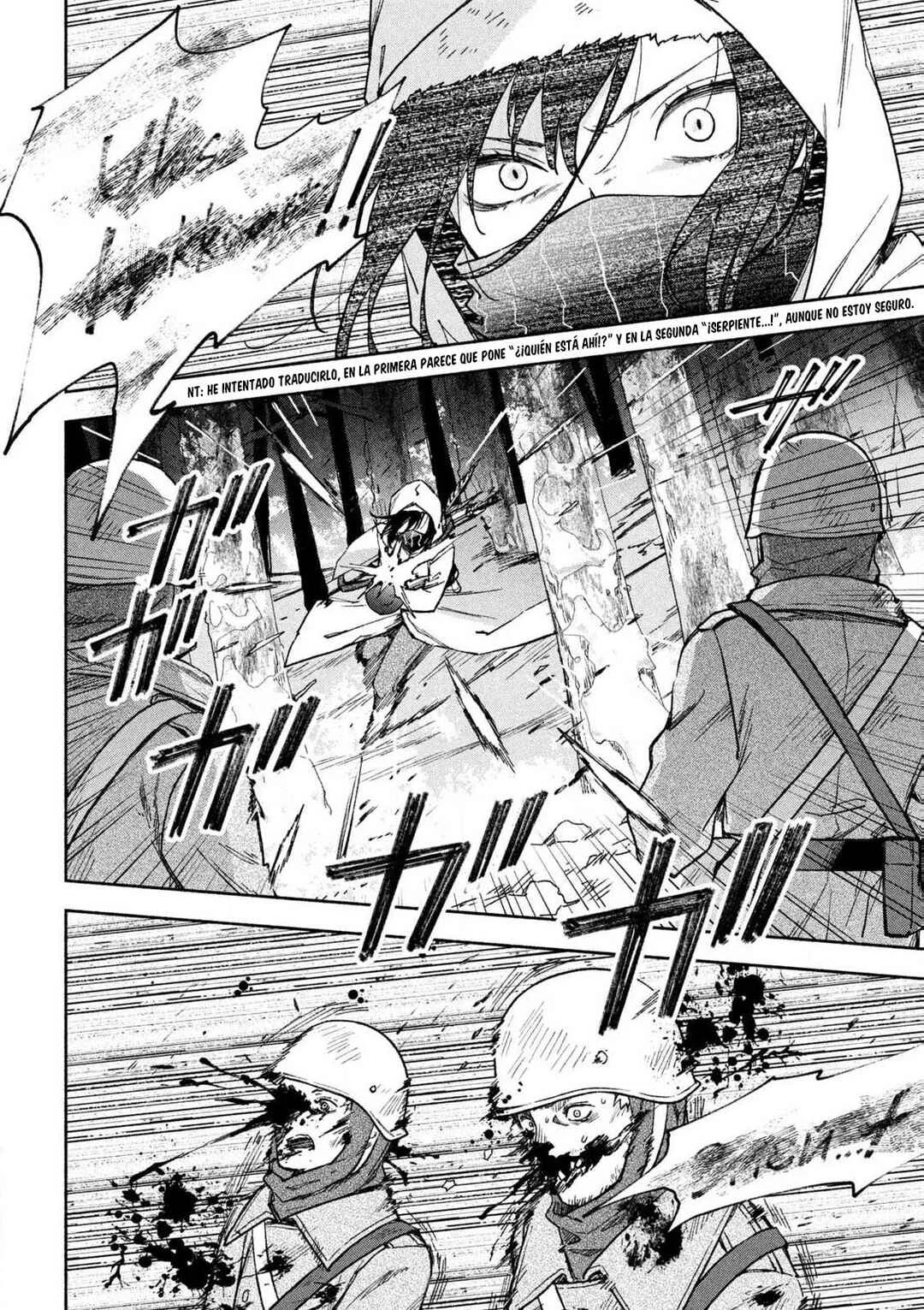 Hai to Gin no Hane Capítulo 2: El halcón solitario del infierno - Page 8