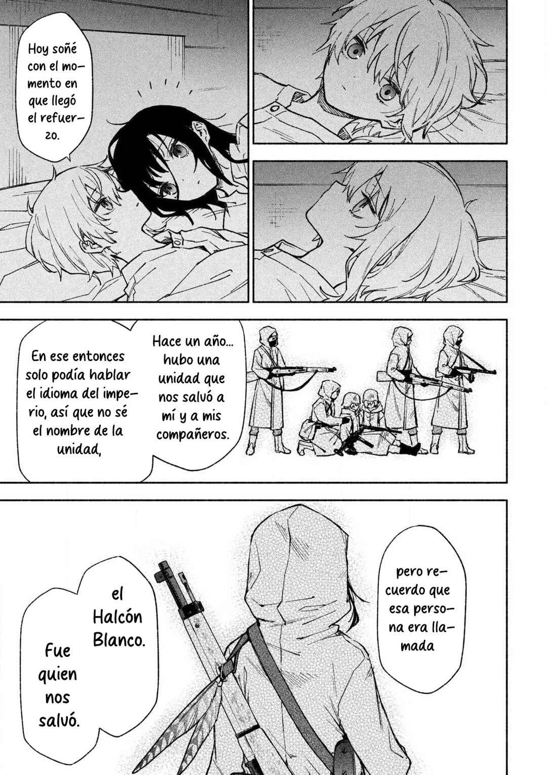 Hai to Gin no Hane Capítulo 2: El halcón solitario del infierno - Page 17