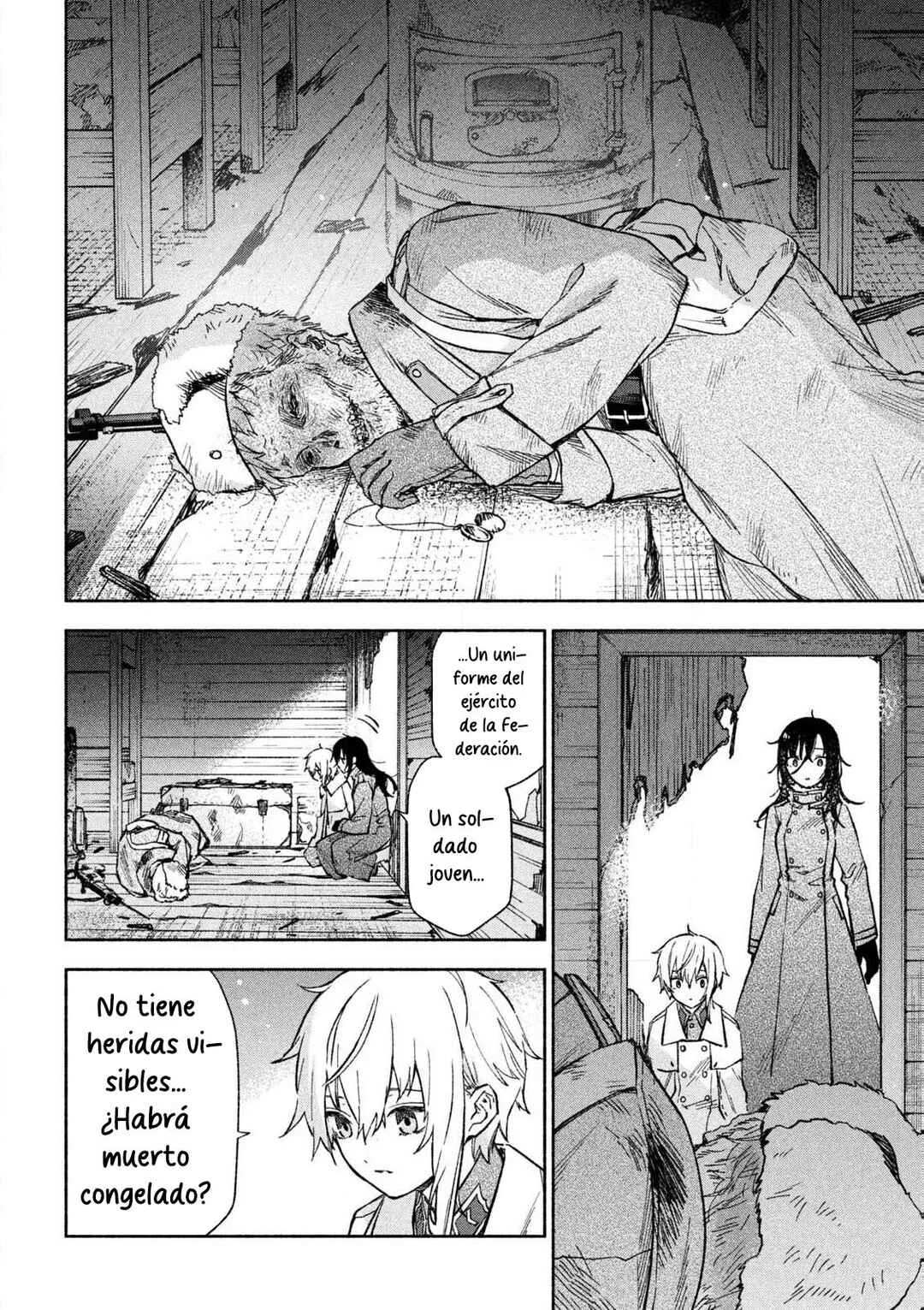 Hai to Gin no Hane Capítulo 2: El halcón solitario del infierno - Page 32