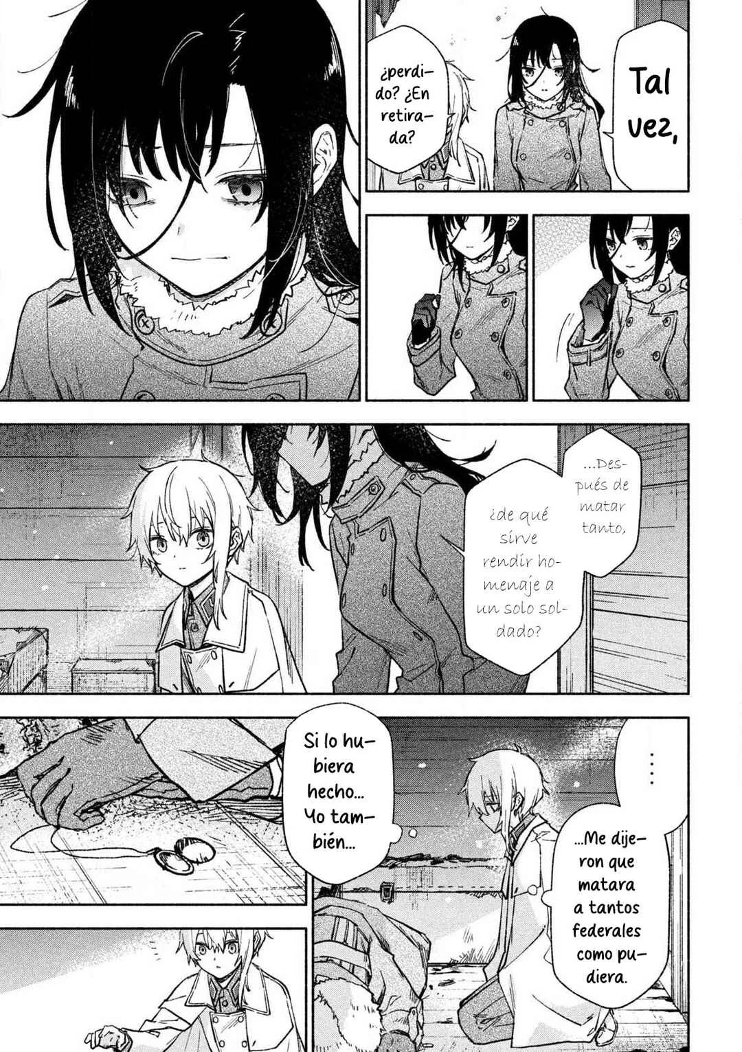 Hai to Gin no Hane Capítulo 2: El halcón solitario del infierno - Page 33