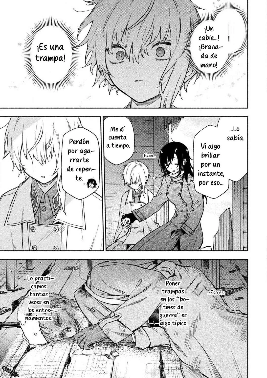 Hai to Gin no Hane Capítulo 2: El halcón solitario del infierno - Page 35