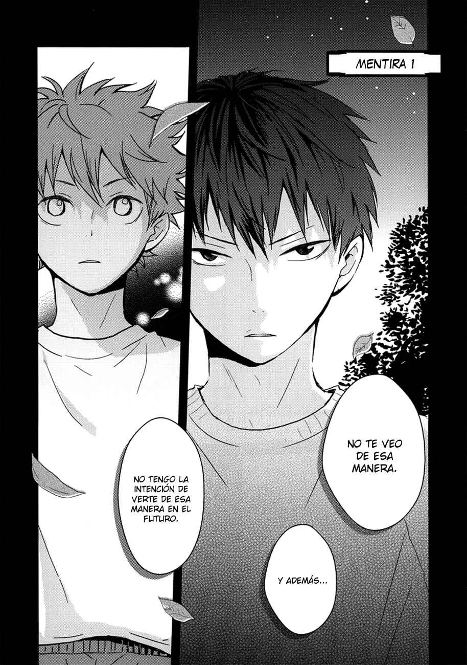 Haikyuu!! - Usotsuki Canon (Doujinshi) Capítulo 1 - Page 2