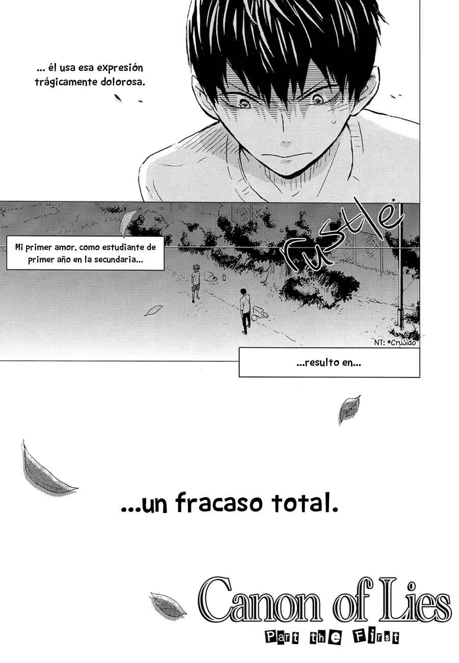 Haikyuu!! - Usotsuki Canon (Doujinshi) Capítulo 1 - Page 4