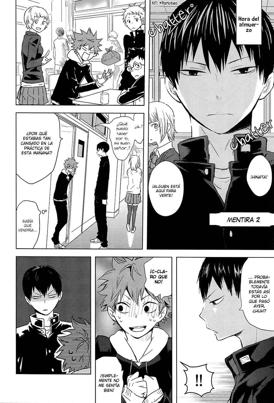 Haikyuu!! - Usotsuki Canon (Doujinshi) Capítulo 1 - Page 19