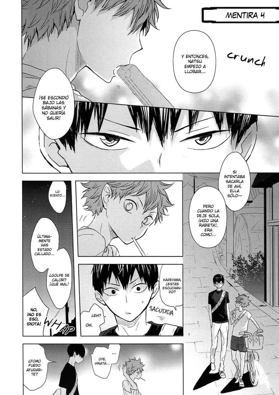 Haikyuu!! - Usotsuki Canon (Doujinshi) Capítulo 2 - Page 3