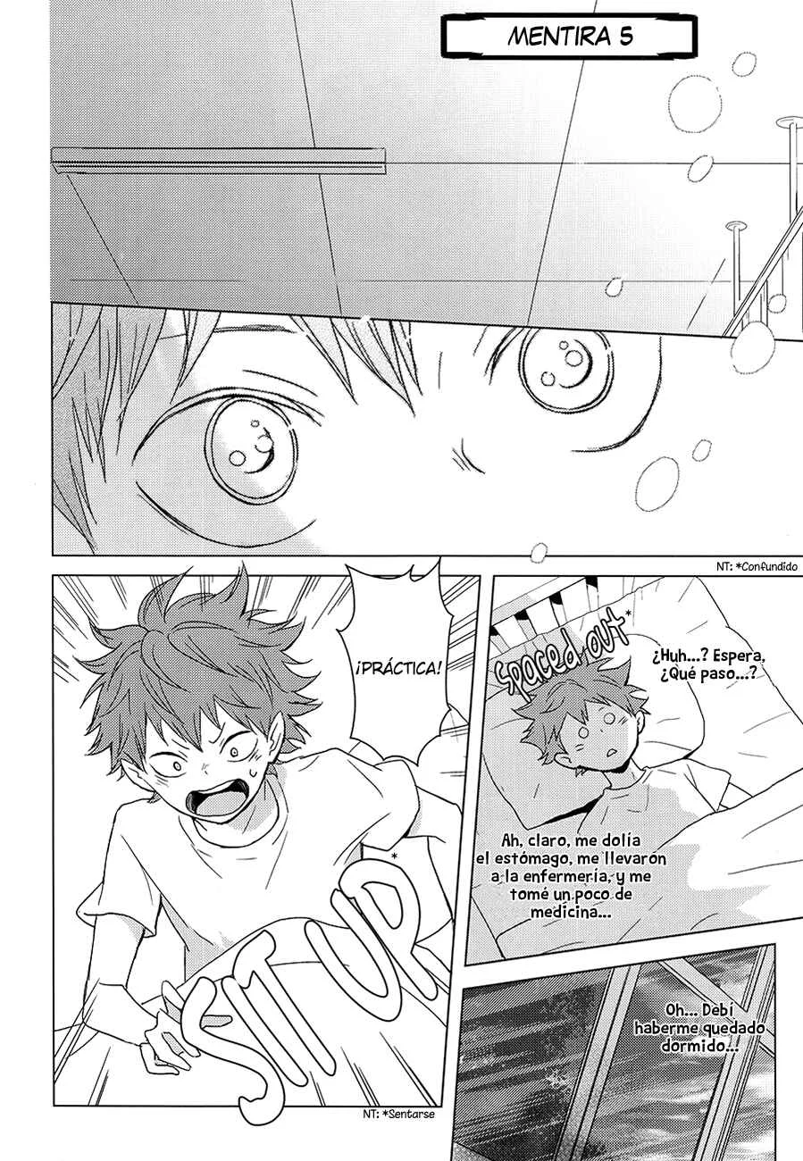 Haikyuu!! - Usotsuki Canon (Doujinshi) Capítulo 2 - Page 22