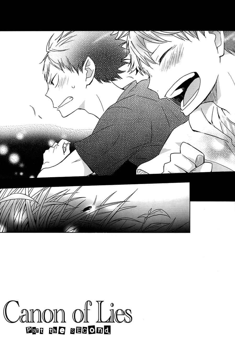 Haikyuu!! - Usotsuki Canon (Doujinshi) Capítulo 2 - Page 45