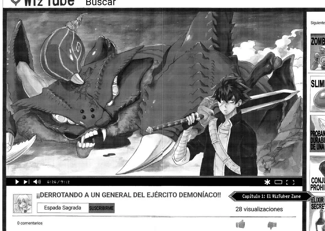 Haishin Yuusha Capítulo 1: El WizTuber Zane - Page 5
