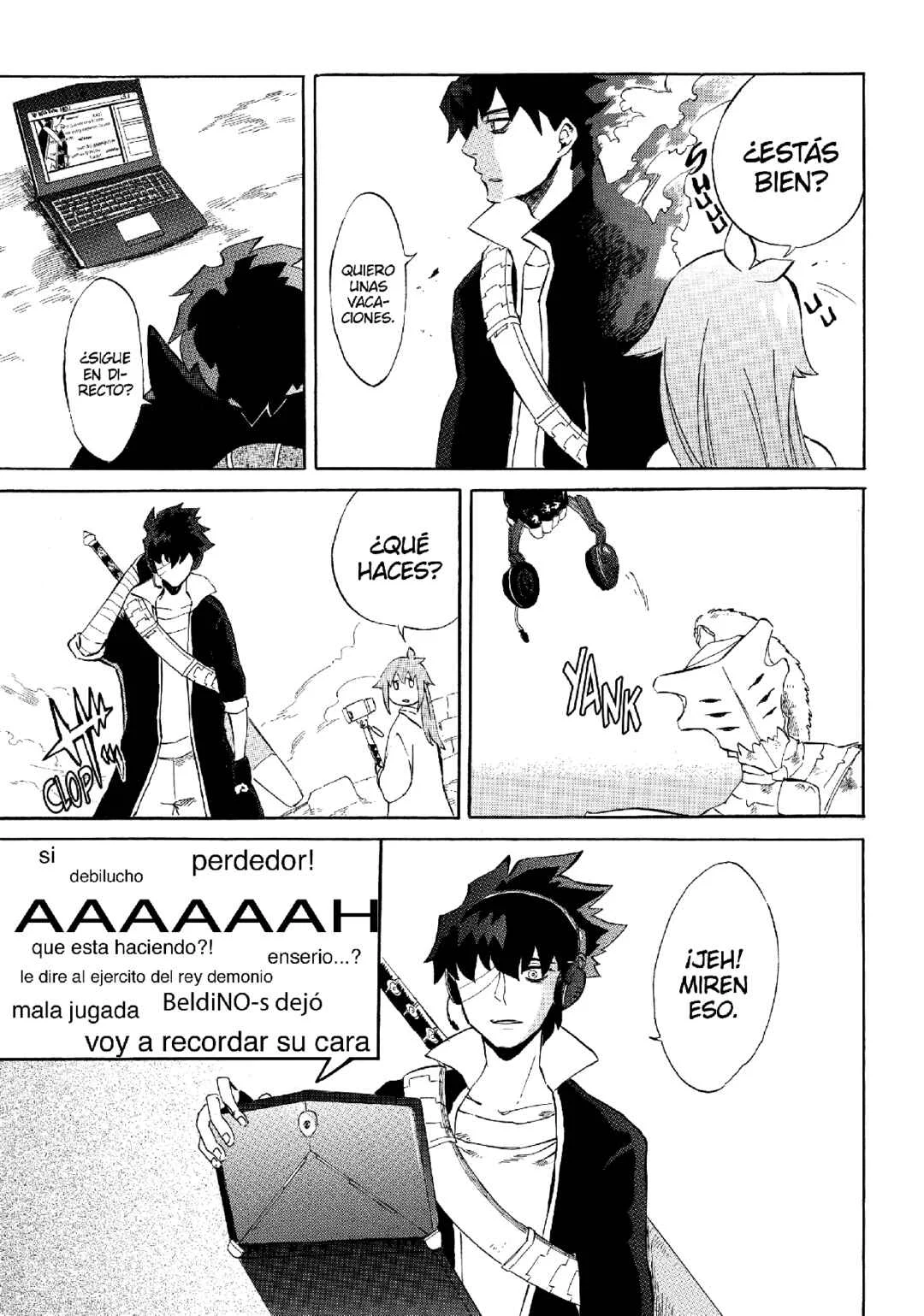 Haishin Yuusha Capítulo 1: El WizTuber Zane - Page 30