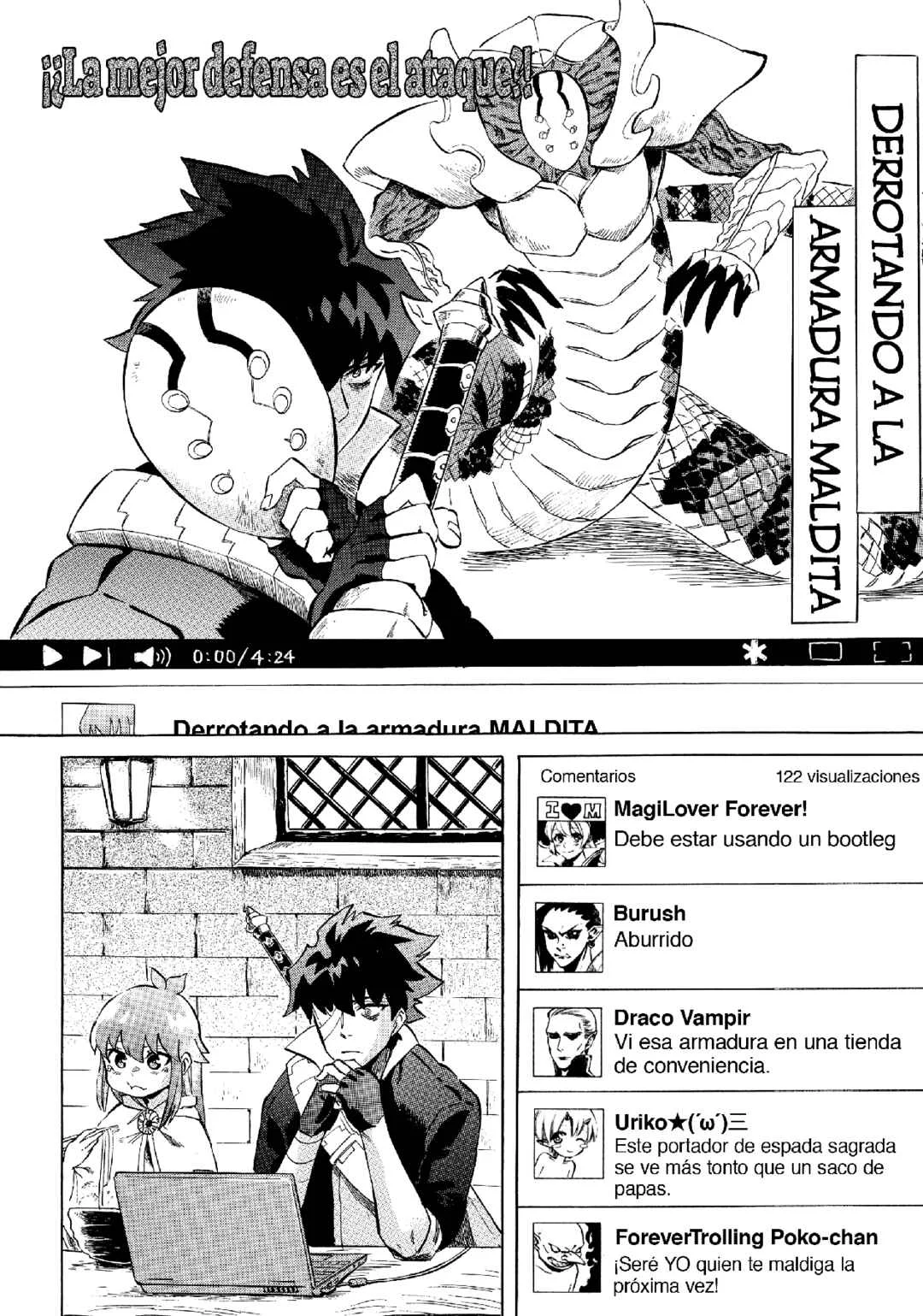 Haishin Yuusha Capítulo 3: ¡Reseña de artículos! - Page 4