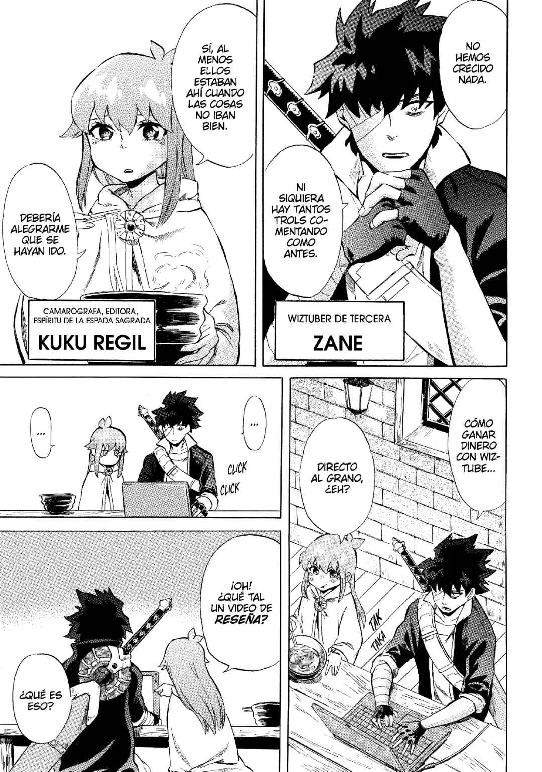Haishin Yuusha Capítulo 3: ¡Reseña de artículos! - Page 5