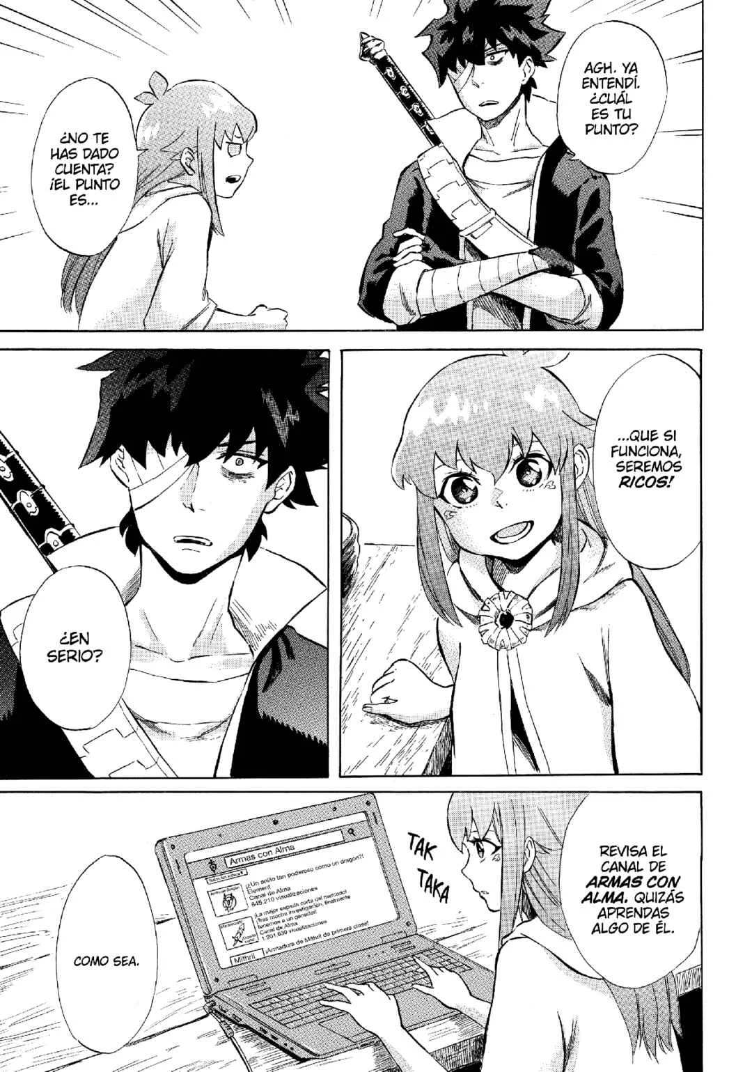 Haishin Yuusha Capítulo 3: ¡Reseña de artículos! - Page 7