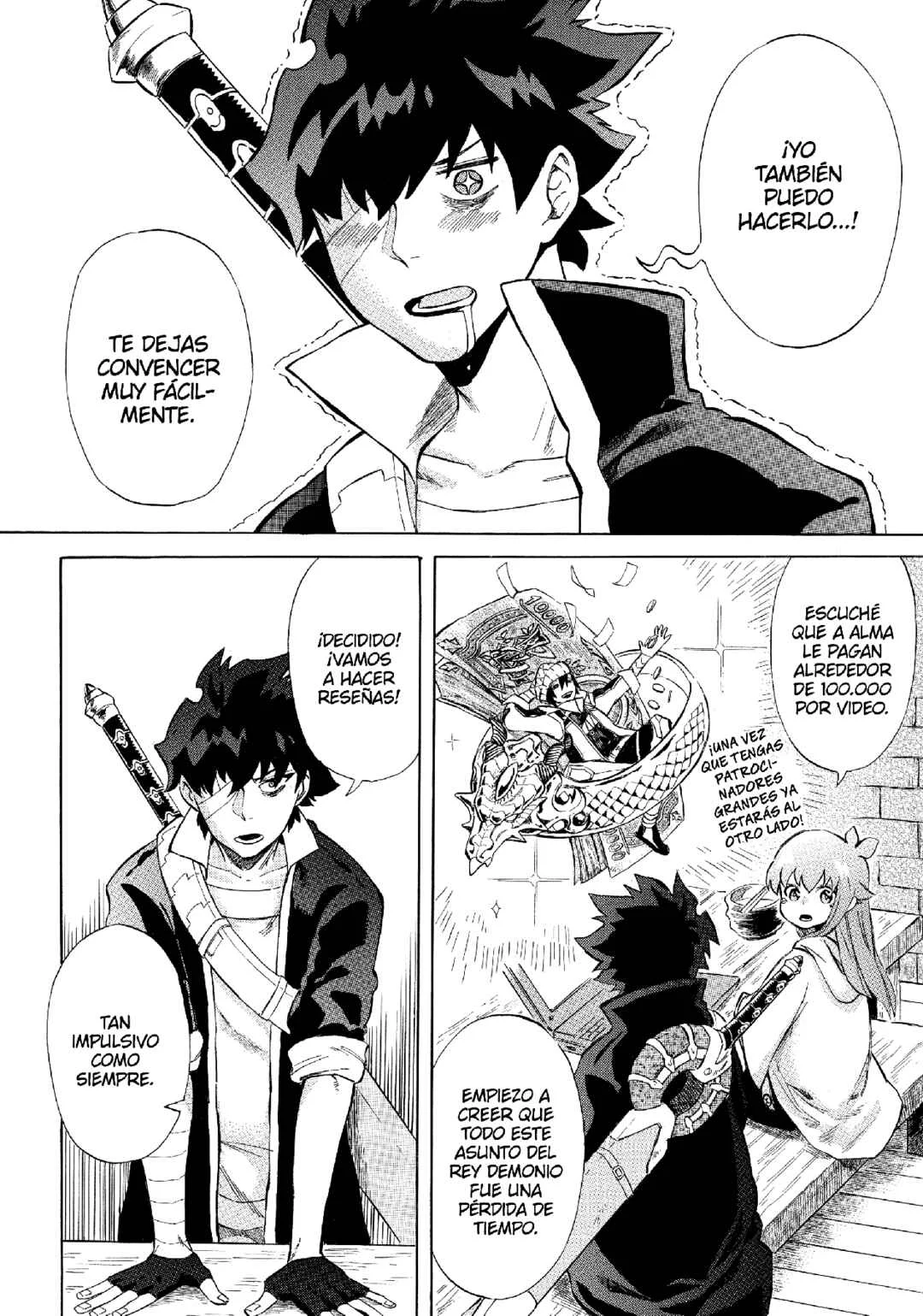 Haishin Yuusha Capítulo 3: ¡Reseña de artículos! - Page 10