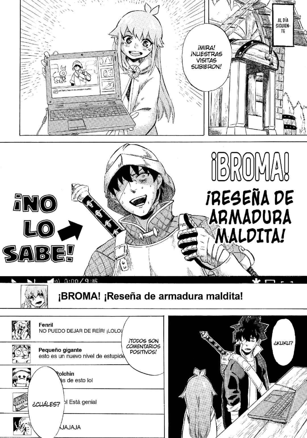 Haishin Yuusha Capítulo 3: ¡Reseña de artículos! - Page 28