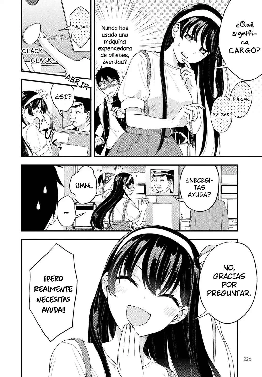 Hajimete no Ojou-sama Capítulo 1: Mi primera vez en tren  - Page 5