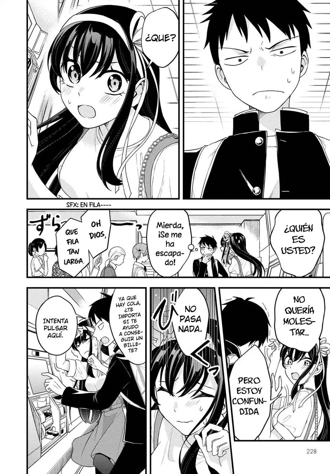 Hajimete no Ojou-sama Capítulo 1: Mi primera vez en tren  - Page 6