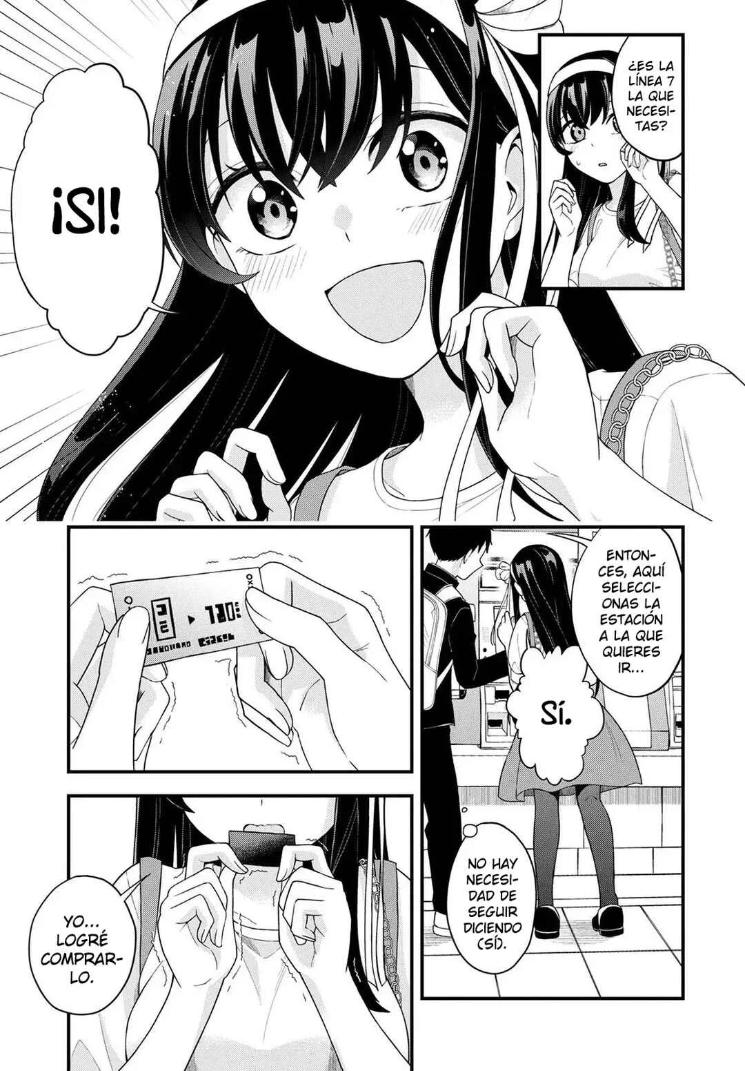 Hajimete no Ojou-sama Capítulo 1: Mi primera vez en tren  - Page 7