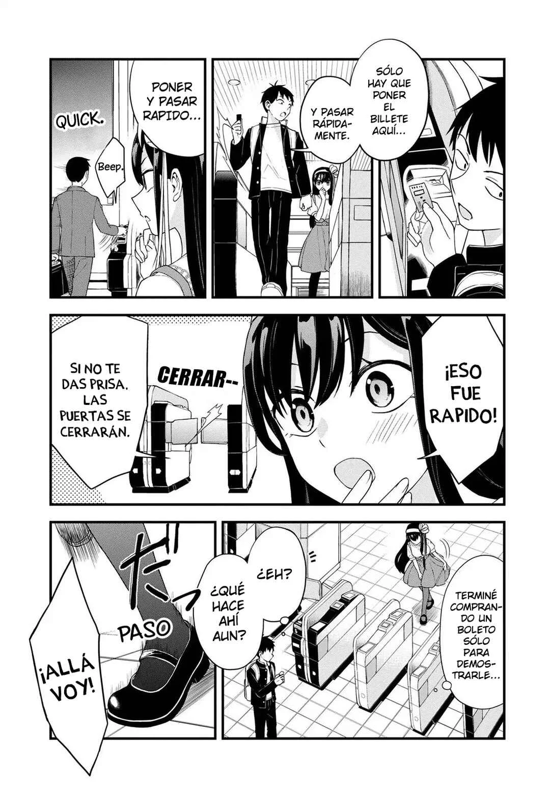 Hajimete no Ojou-sama Capítulo 1: Mi primera vez en tren  - Page 9