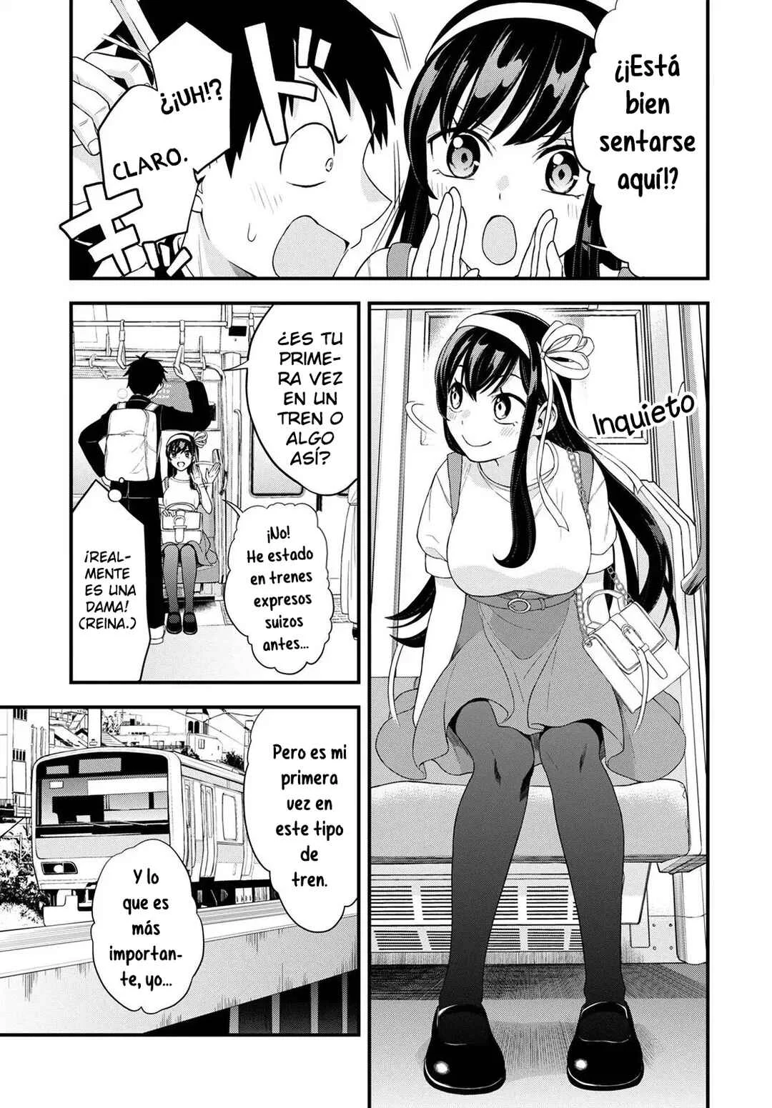 Hajimete no Ojou-sama Capítulo 1: Mi primera vez en tren  - Page 13