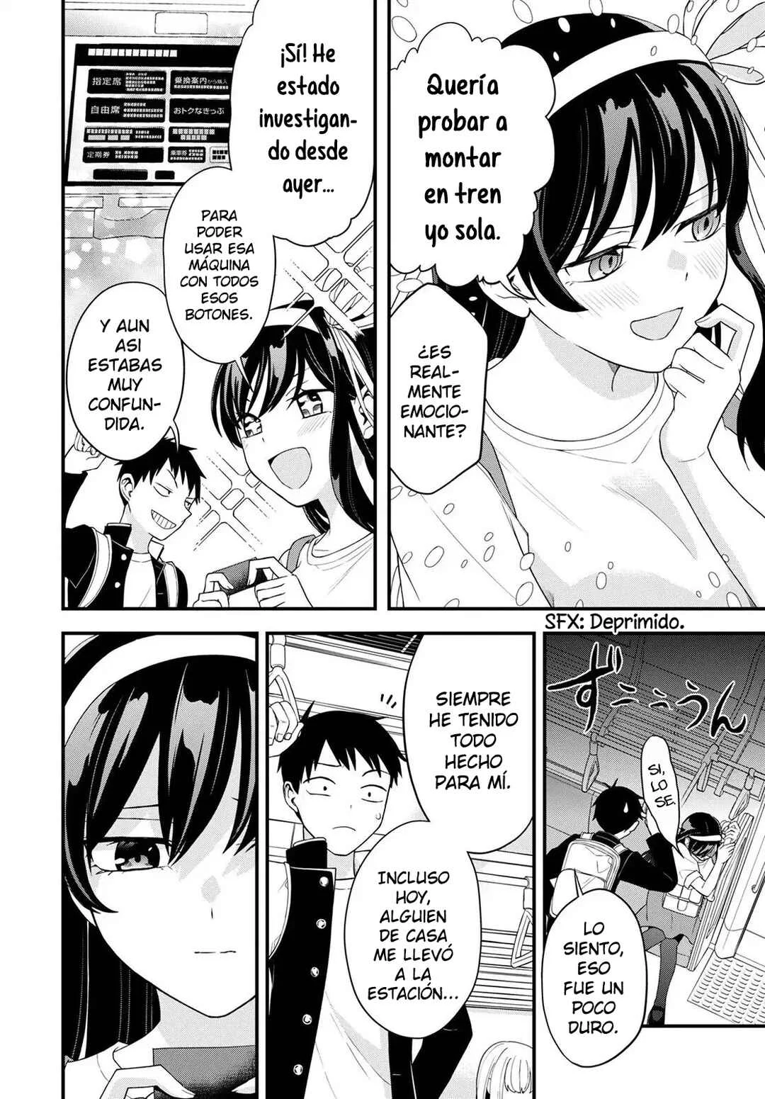 Hajimete no Ojou-sama Capítulo 1: Mi primera vez en tren  - Page 14
