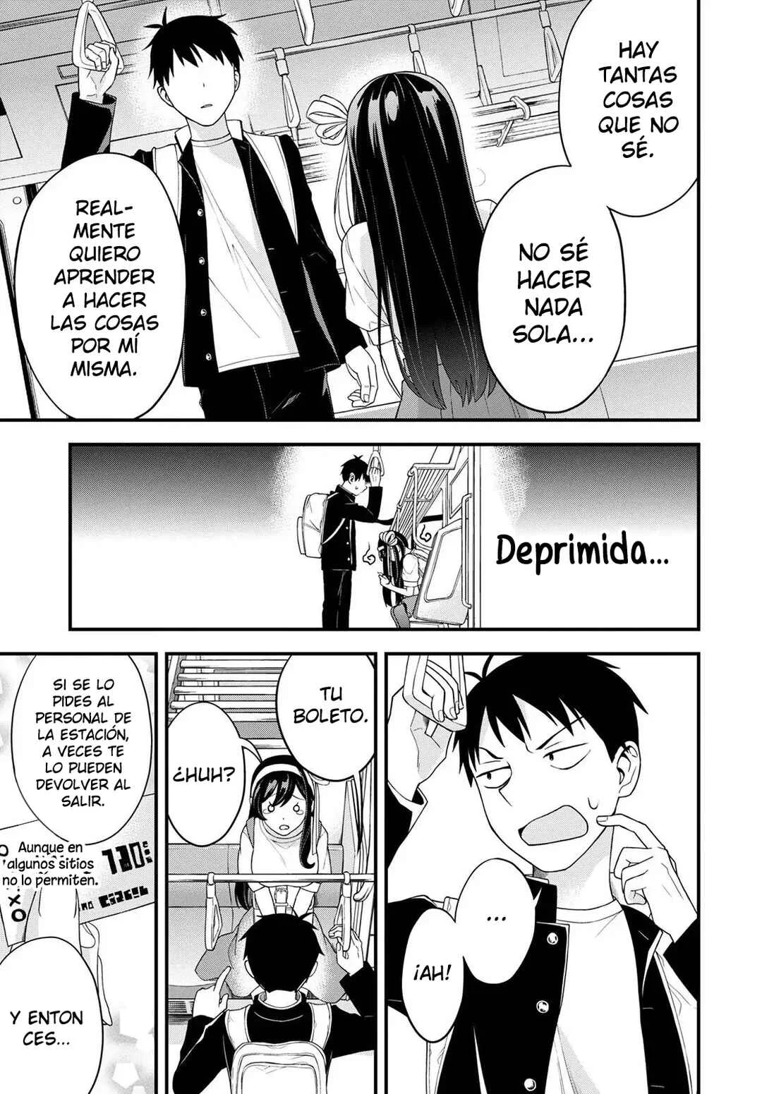 Hajimete no Ojou-sama Capítulo 1: Mi primera vez en tren  - Page 15