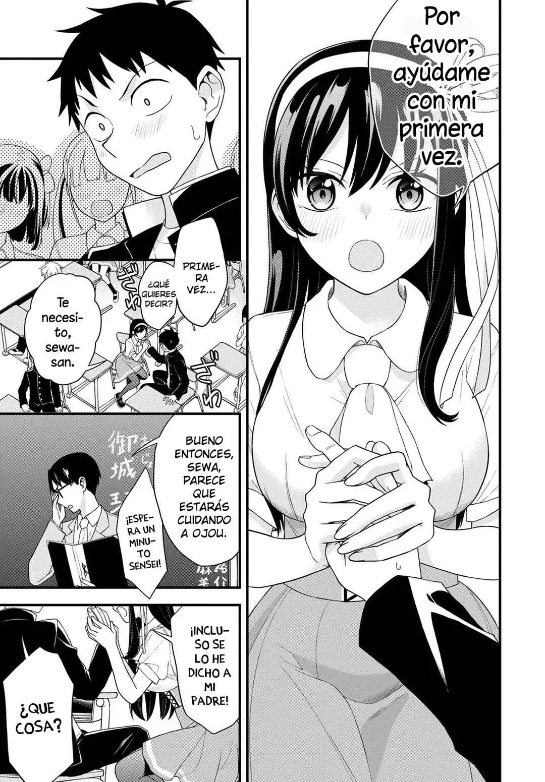 Hajimete no Ojou-sama Capítulo 1: Mi primera vez en tren  - Page 23