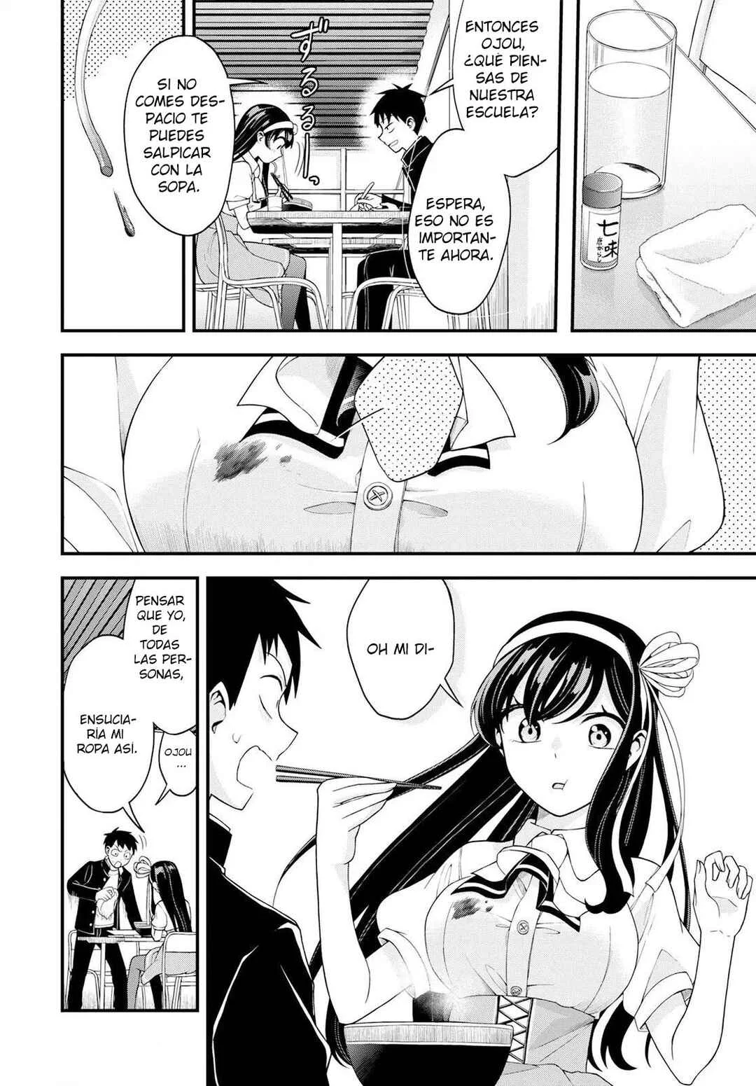 Hajimete no Ojou-sama Capítulo 2: Mi primera vez comiendo ramen  - Page 11