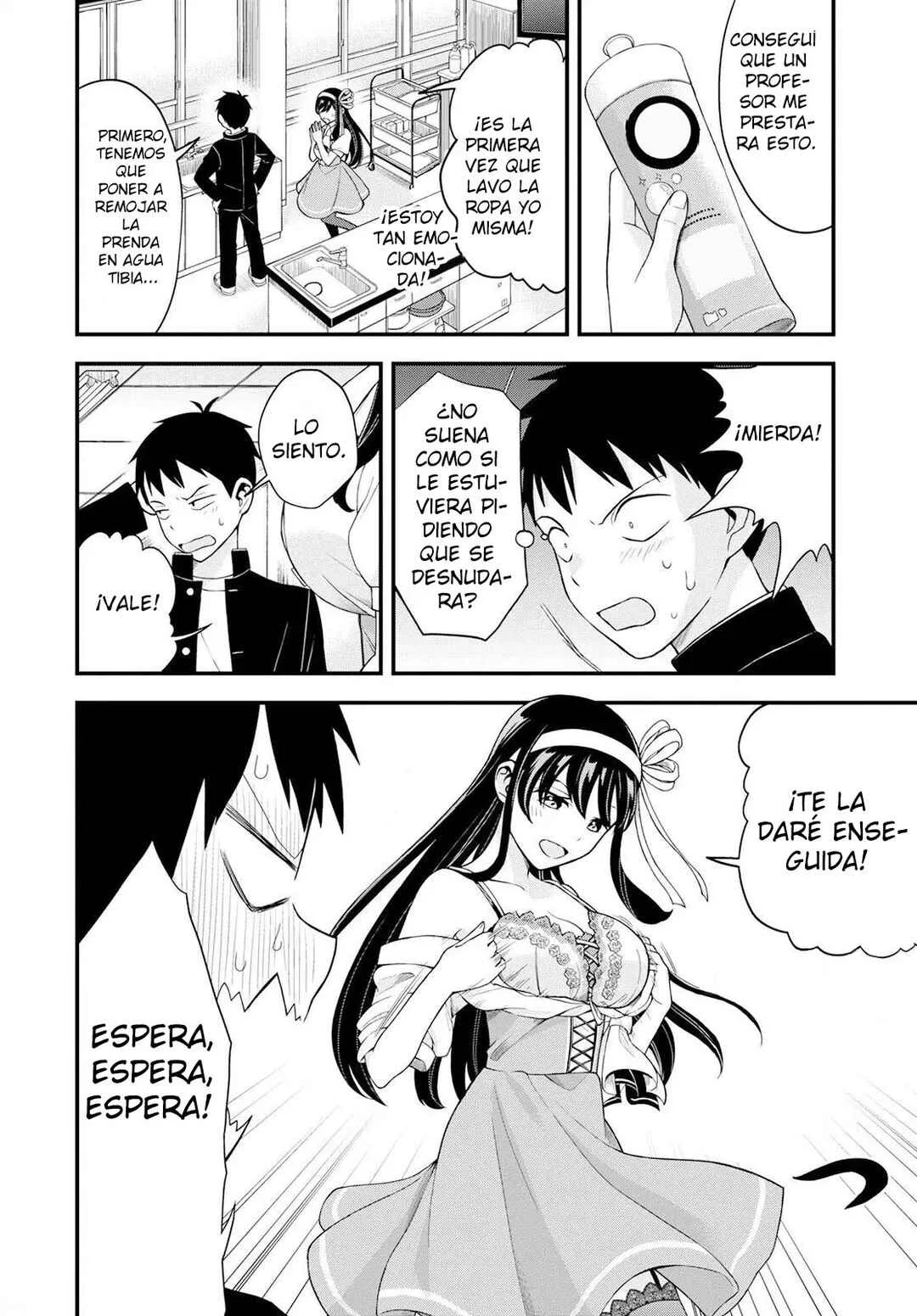 Hajimete no Ojou-sama Capítulo 2: Mi primera vez comiendo ramen  - Page 13