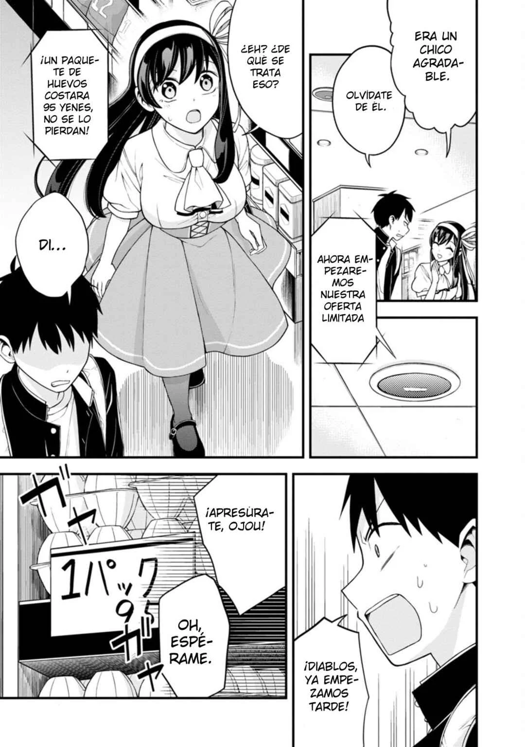 Hajimete no Ojou-sama Capítulo 3: Mi primera vez en un supermercado  - Page 16