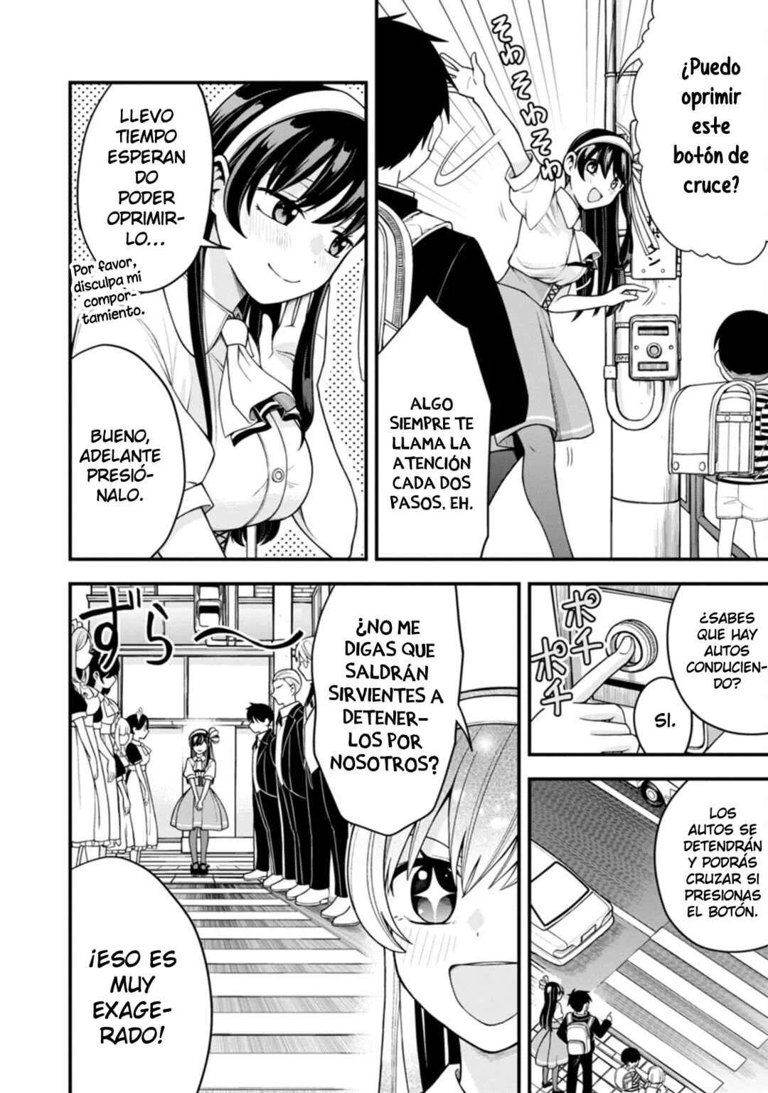 Hajimete no Ojou-sama Capítulo 4: Mi primer desvió  - Page 7