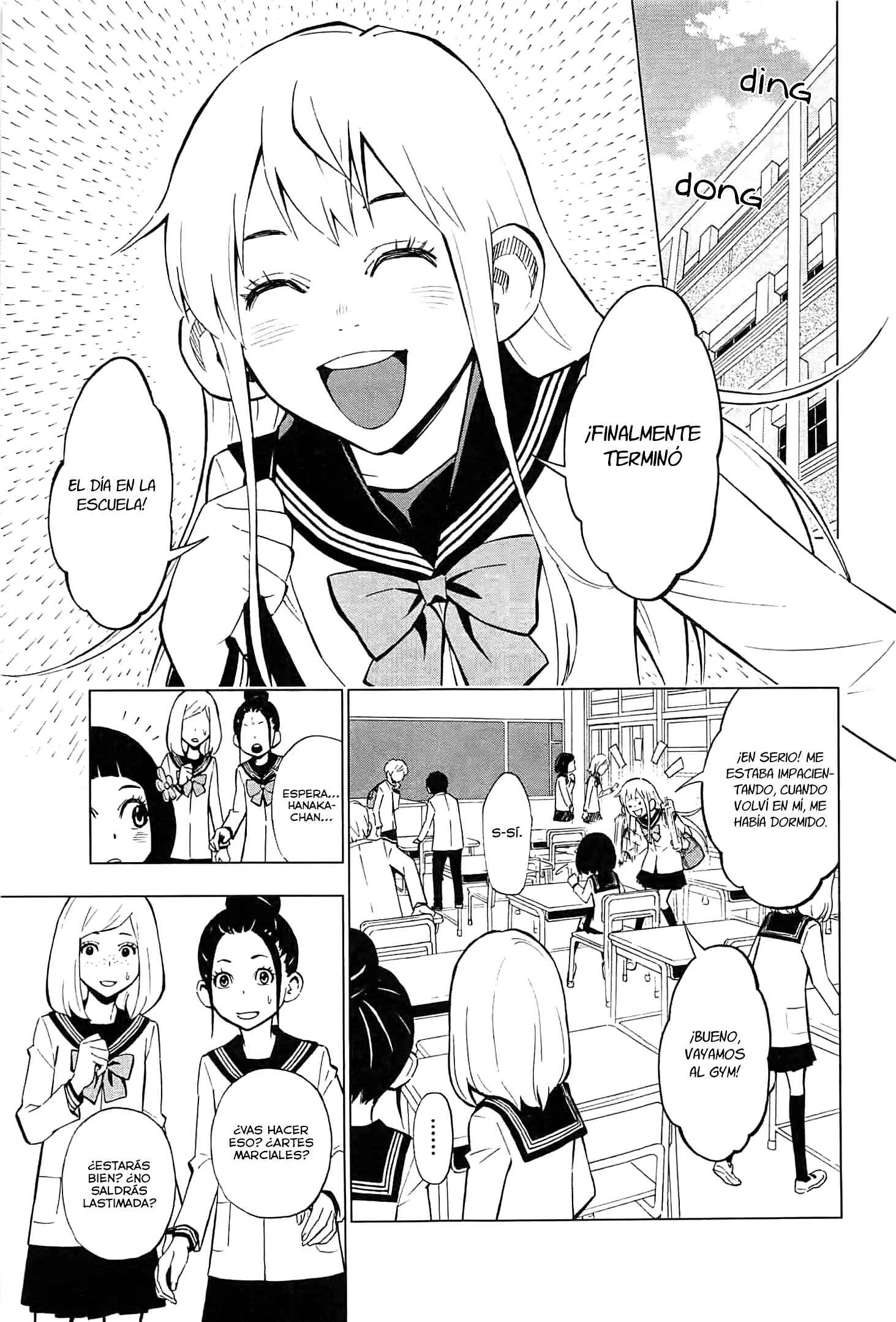 Hanakaku - The Last Girl Standing Capítulo 2 - Page 8
