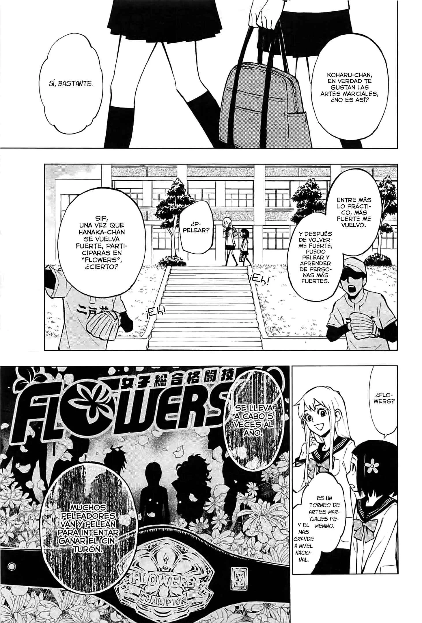 Hanakaku - The Last Girl Standing Capítulo 2 - Page 12