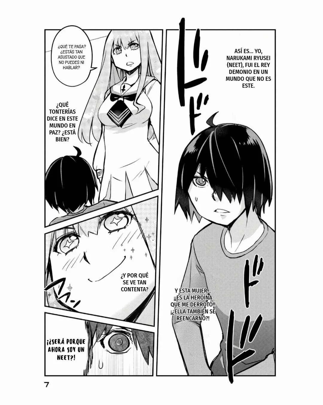 Hanaori-san wa Tensei Shite mo Kenka ga Shitai Capítulo 1: La ex-heroína y el ex-Rey Demonio - Page 10