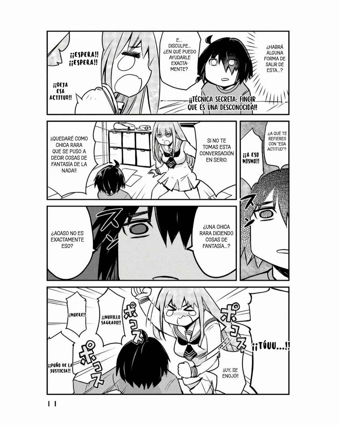 Hanaori-san wa Tensei Shite mo Kenka ga Shitai Capítulo 1: La ex-heroína y el ex-Rey Demonio - Page 14
