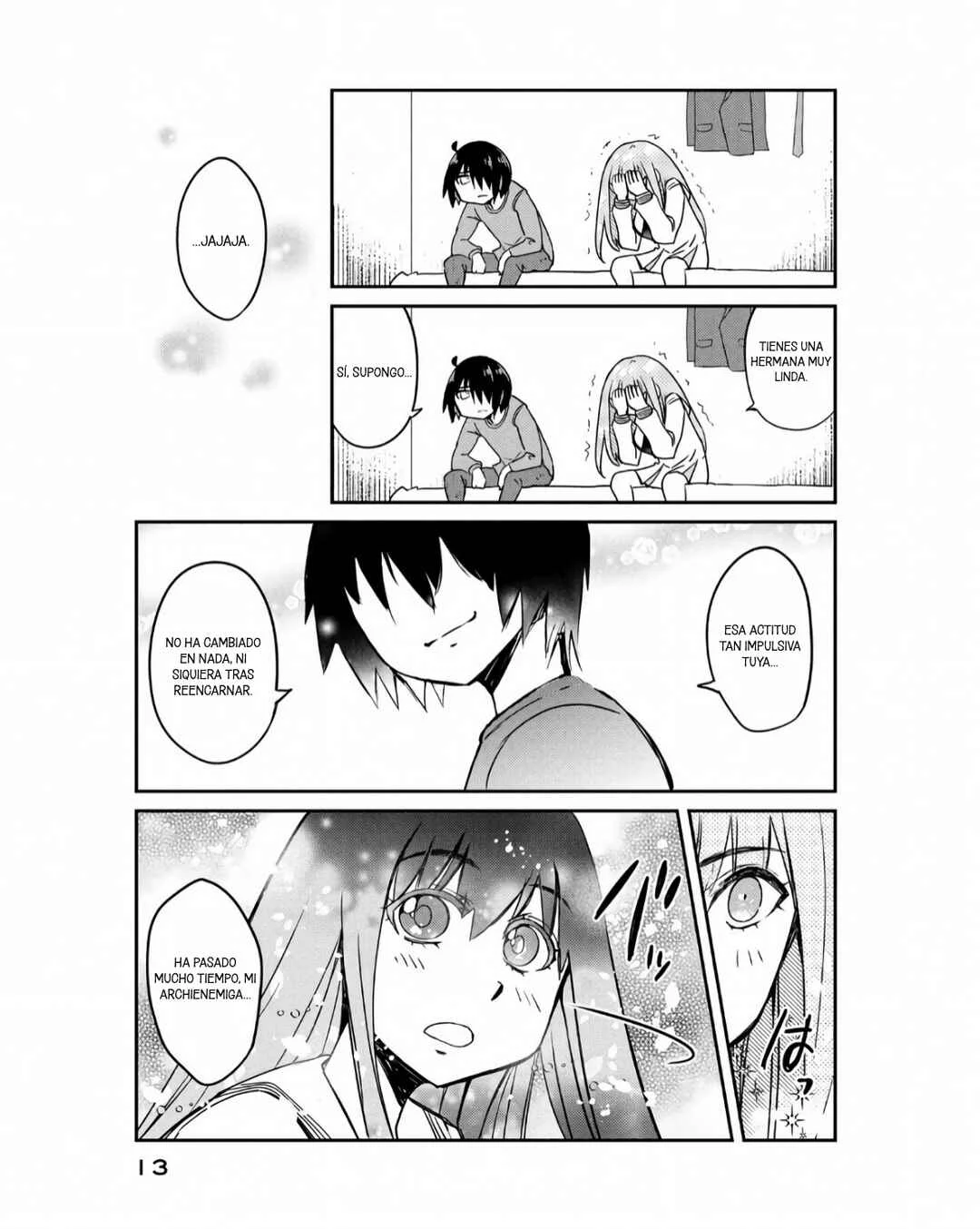 Hanaori-san wa Tensei Shite mo Kenka ga Shitai Capítulo 1: La ex-heroína y el ex-Rey Demonio - Page 16