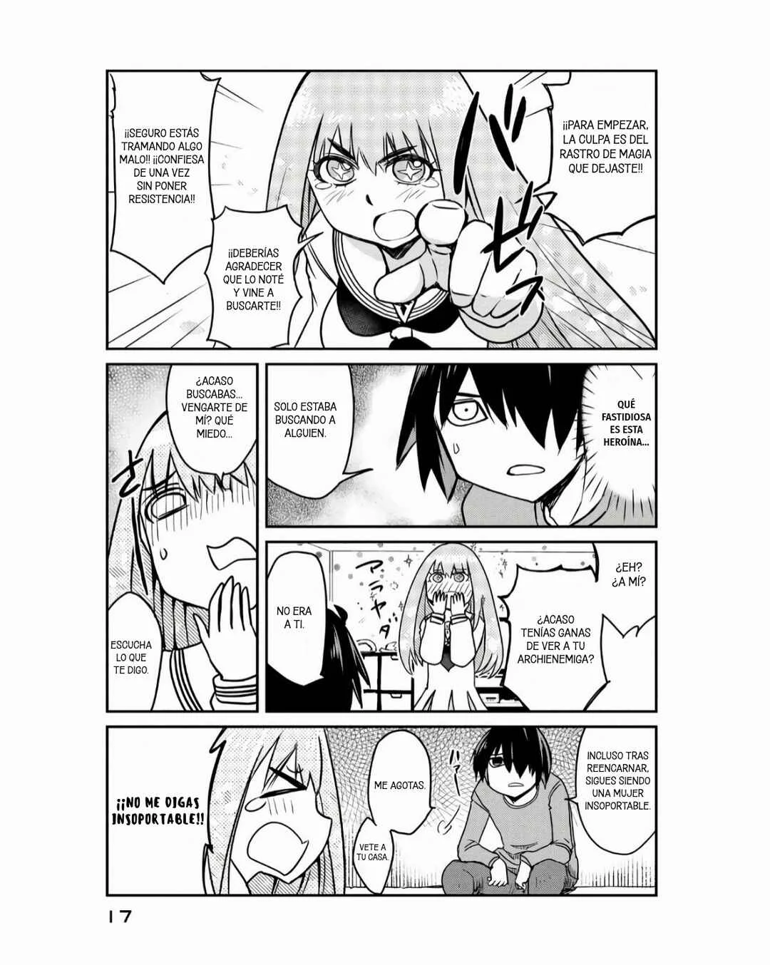 Hanaori-san wa Tensei Shite mo Kenka ga Shitai Capítulo 1: La ex-heroína y el ex-Rey Demonio - Page 20