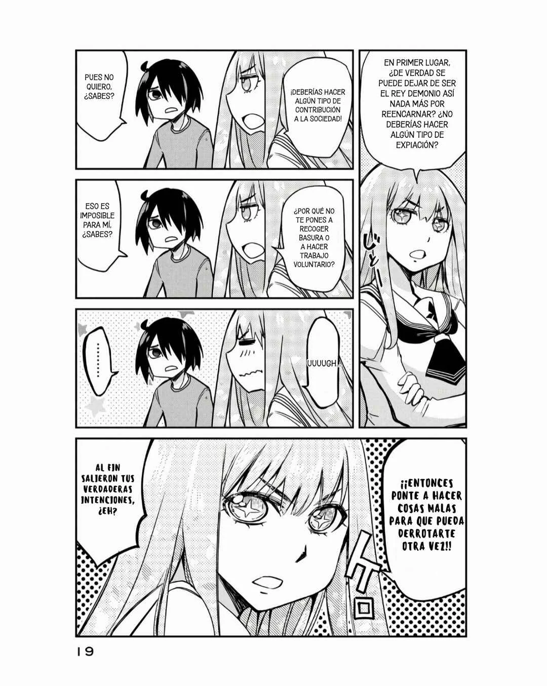 Hanaori-san wa Tensei Shite mo Kenka ga Shitai Capítulo 1: La ex-heroína y el ex-Rey Demonio - Page 22
