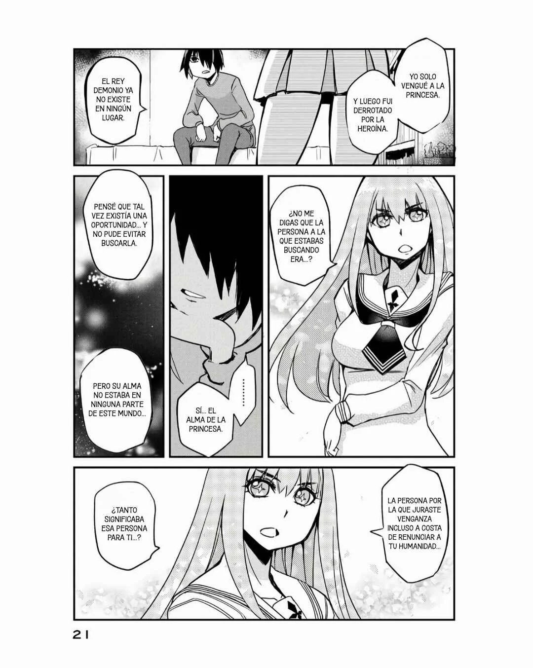 Hanaori-san wa Tensei Shite mo Kenka ga Shitai Capítulo 1: La ex-heroína y el ex-Rey Demonio - Page 24