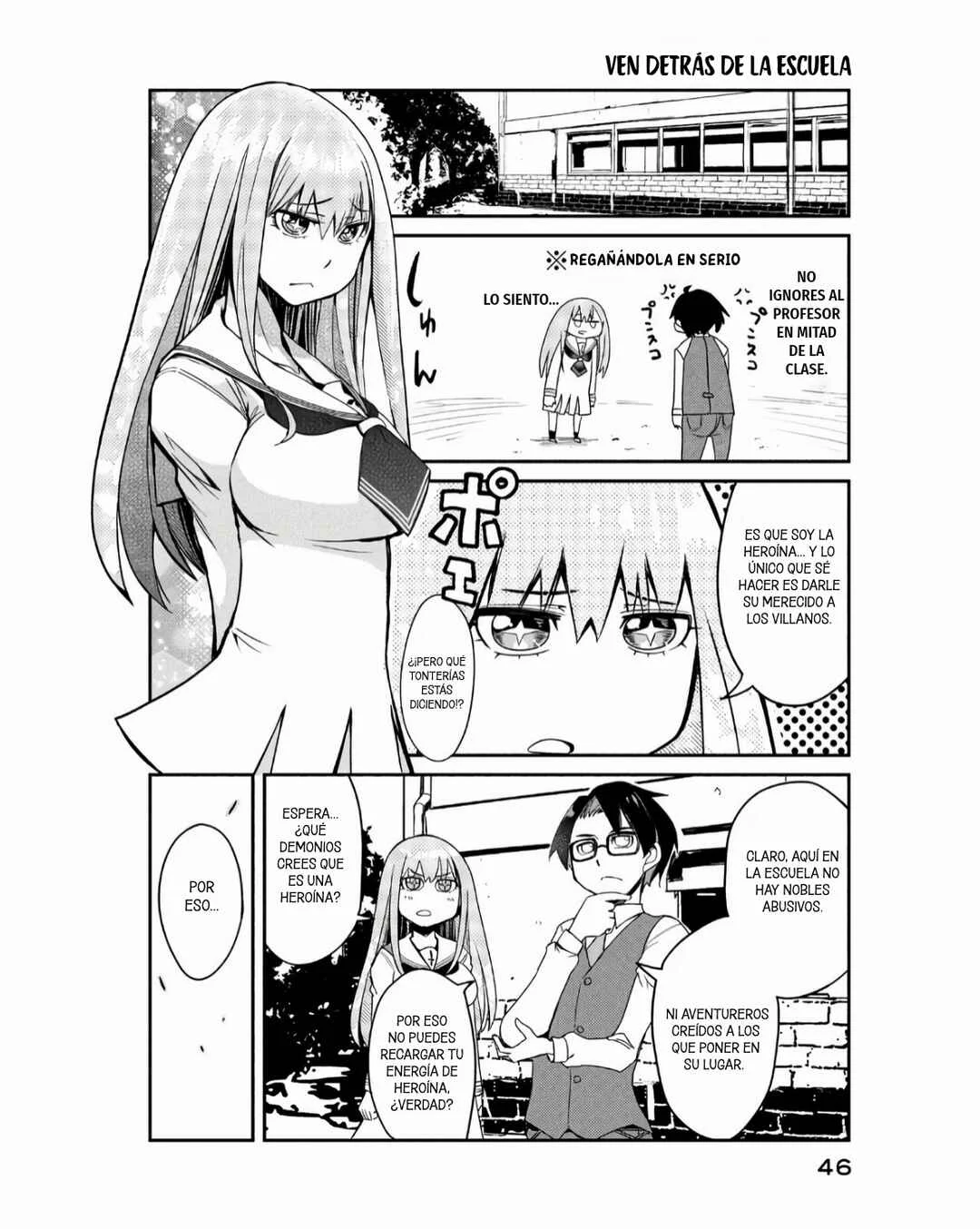 Hanaori-san wa Tensei Shite mo Kenka ga Shitai Capítulo 3: El poder de la Heroína, el poder del Rey Demonio - Page 3