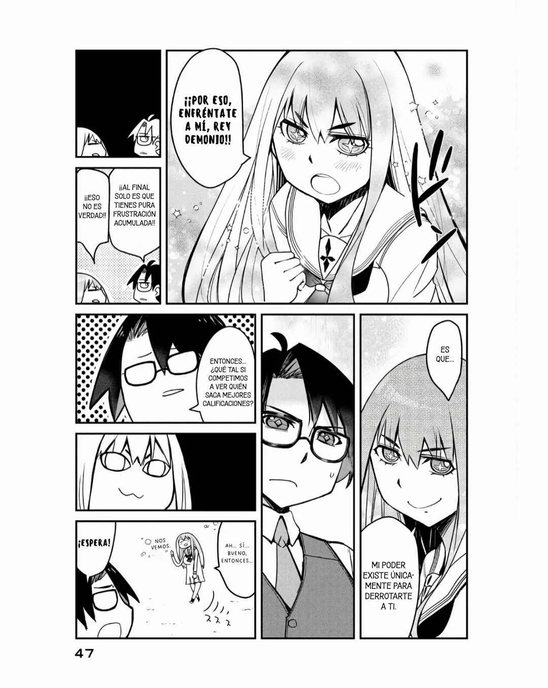 Hanaori-san wa Tensei Shite mo Kenka ga Shitai Capítulo 3: El poder de la Heroína, el poder del Rey Demonio - Page 4