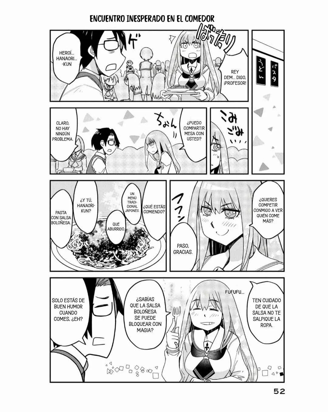 Hanaori-san wa Tensei Shite mo Kenka ga Shitai Capítulo 3: El poder de la Heroína, el poder del Rey Demonio - Page 9