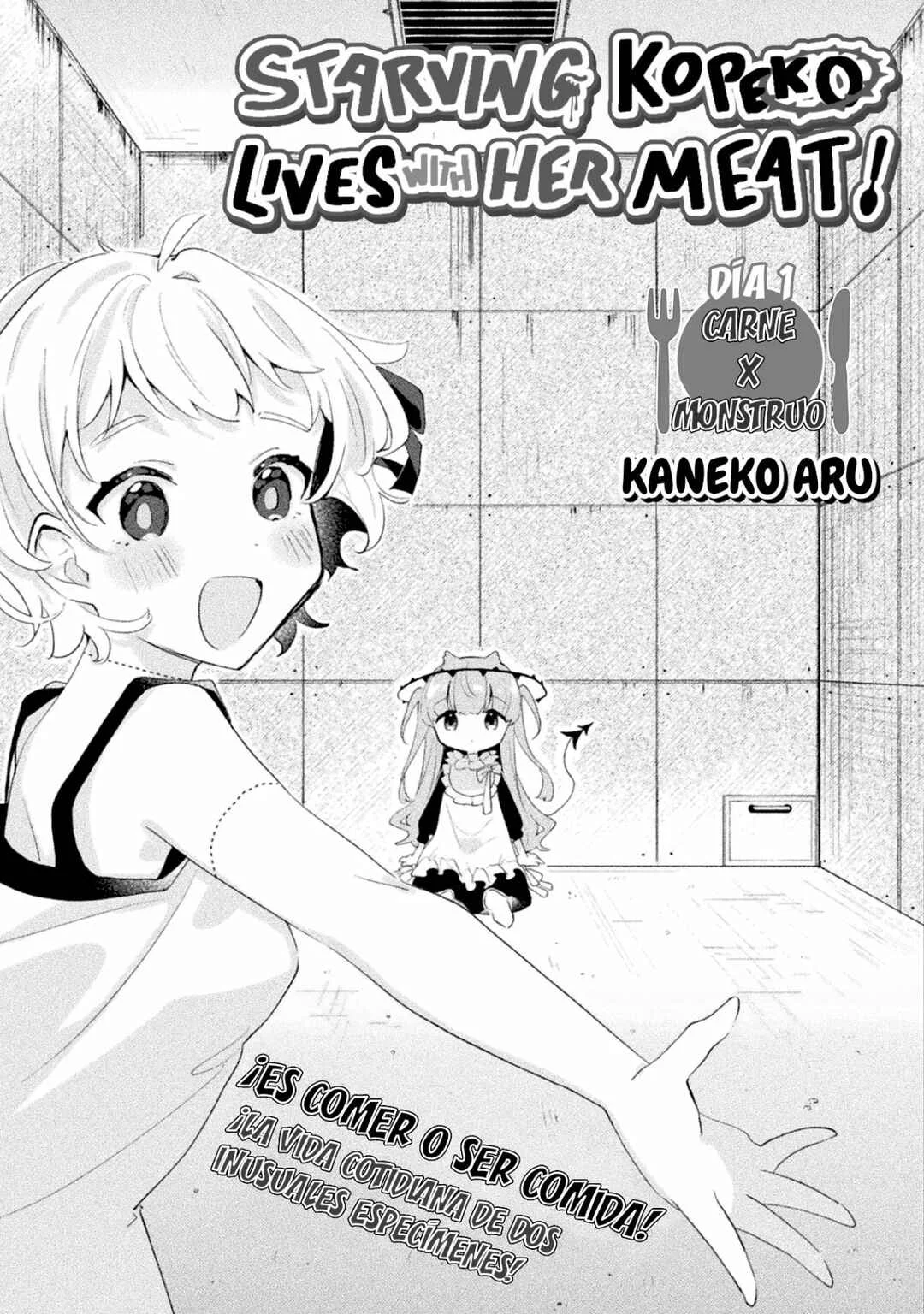 Harapeko Kopeko wa Niku to Sumu! Capítulo 1: Carne x Monstruo - Page 4