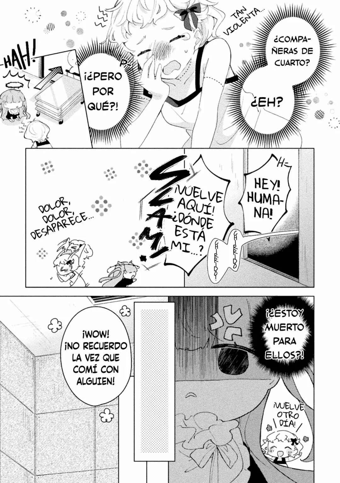 Harapeko Kopeko wa Niku to Sumu! Capítulo 1: Carne x Monstruo - Page 12